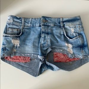 Zara 06 denim shorts
